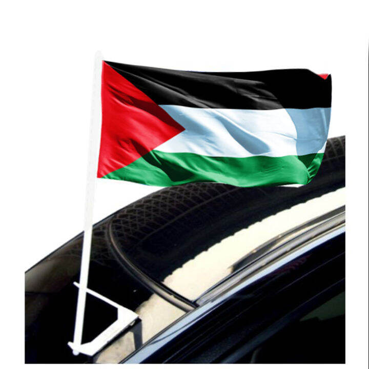 Bendera Kereta Palestin / Car Flag Palestine 30cm x 15cm Flag size ...