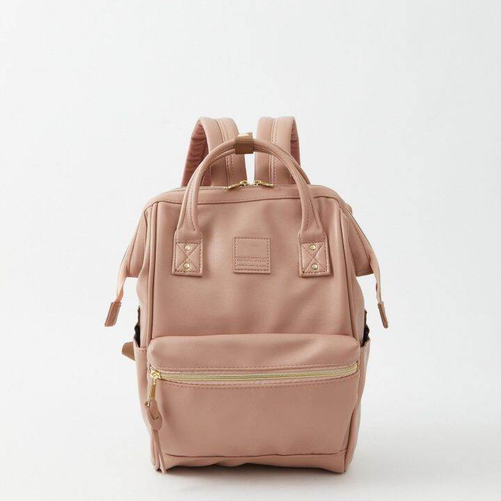 Anello 2023New High Quality leather Backpack Korean Fashion Handbag