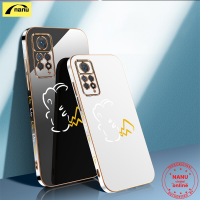 [NANU] เคสสำหรับ Xiaomi Redmi Note 11 11S 4G 11 11T 11 Pro Poco M4 Pro 5G ฝาหลังกันกระแทกลายเรียบง่ายน่ารักแบบนิ่มสว่าง