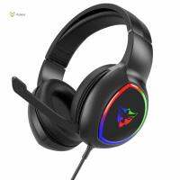 Headphone Gaming RGB พร้อมไมค์ยืดหยุ่นสูง3.5มม. ชุดหูฟังเล่นเกมสำหรับคอมพิวเตอร์สวิตช์ PS5คอมพิวเตอร์ S