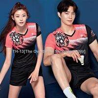 ☫ New Style Quick-Drying Breathable Badminton Uniform Men Women Short-Sleeved Suit Sports Competition Team Dancing Ru