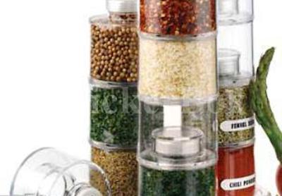 Spice tower ขวดเครื่องเทศ ขวดใส่เครื่องเทศ 6 ชั้น