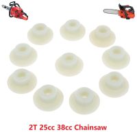 10pcs/lot 2 Teeth Oil Pump Worm Gear Fit Chinese Mini Chainsaw 2500 3800 Zenoah G2500 25cc 38cc Top Handle Pruner STIGA GGP