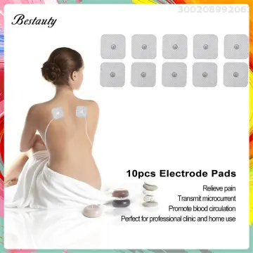 10 Pcs Durable Compatible with Omron Tens Unit Replacement Pads,5Pairs Replacement  Electrotherapy Pads