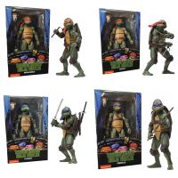 NECA Teenage Mutant Ninja Turtles 1990 Movie Version Raphael Michelangelo Action Model