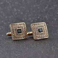 Fashion Enamel new French diamond mens shirts cuff links