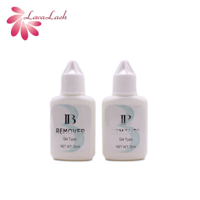 2 Bottle IBeauty Clear Gel Remover Type for Eyelash Extension 15ml Korea Original False Lash Glue Remover Lashes Tools