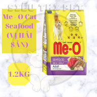 DINH DƯỠNG  Me - O Cat Seafood - Thức ăn cho mèo vị hải sản 1.2KG thumbnail