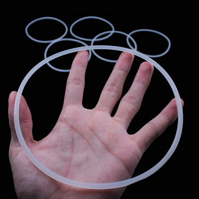 White Silicon Ring Silicone O ring 3mm OD105/110/115/120/125/130/135/140/150/170*3mm Rubber O-Ring Seal Gasket ORing Washer Gas Stove Parts Accessorie