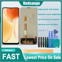 Redsange 6.51 LCD สำหรับ Vivo สัมผัสหน้าจอ LCD Y02s หน้าจอดิจิตอลแทนการประกอบสำหรับ Vivo Y02s แสดงผลบนหน้าจอ V2203