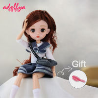 Adollya BJD Dolls for Girls 26cm Ball Jointed Swivel doll 11 Movable Joints Princess Set Toys for Girls 16 BJD Dolls