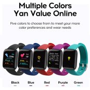 116Plus Smart Watch Sports Fitness Bracelet Color Screen Bracelet Sports
