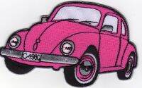 iron on patch Embroidery VW Beetle 9x6 cm ด้วง VW ตัวรีด เย็บติดผ้าประเทศไทย โลโก้ปัก มีกาวสำหรับรีด ตกแต่งเสื้อผ้า