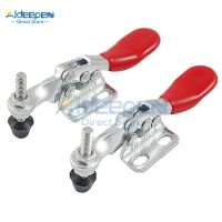 2 Buah GH-201A Set Klem Toggle Horizontal Klem Toggle Rilis Cepat 27KG Alat Penjepit Tangan Toggle Clamp Vertikal