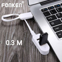 FONKEN 3ใน1ความเร็วสูงMini 3ฮับUSBพอร์ตข้อมูลสายเคเบิลTransferอุปกรณ์Hubกระจายช่องUSBสำหรับคอมพิวเตอร์พีซีแล็ปท็อปโน้ตบุ๊ค