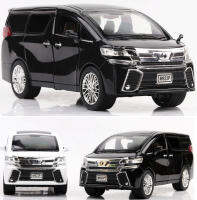 1:24มิตซูบิชิ Alphard หรูหรา MPV ล้อแม็ก D Iecast รถโมเดล Vellfire โลหะรถของเล่นดึงกลับฟังก์ชั่นเด็กของขวัญของเล่น A158