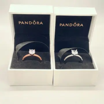 ❃ Promise Ring with Box Diamond Ring Pandora Ring with Box Engagement Ring  Wedding Ring Adjustable Promise Ring | Lazada PH