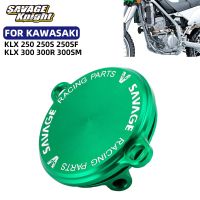 สำหรับคาวาซากิ KLX 250 250S 250SF KLX 300 300R 300SM น้ำมันเครื่องฝาครอบตัวกรอง KLX250 KLX300ตัวกรองรถจักรยานยนต์