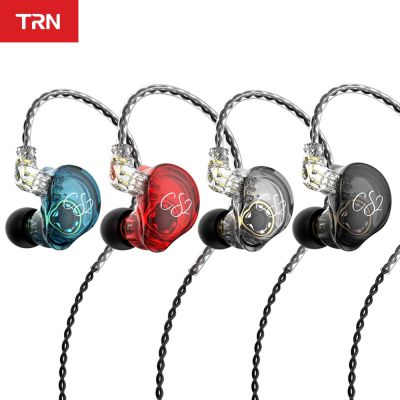 TRN Hi-FI 1DD Dynamic Earphone CS2 HIFI Bass Earbuds Running Sport Wired Earphones Games Headphone For KZ EDX TA1 BA15 ST1 MT1