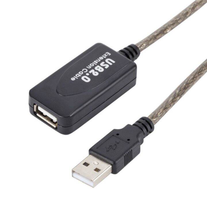 สายเคเบิล-usb2-0สายพ่วงตัวผู้ถึงรีพีตเตอร์ตัวเมียอุปกรณ์ต่อสายเคเบิลเชื่อมต่อการ์ดเน็ตเวิร์กสายพ่วงความเร็วสูง