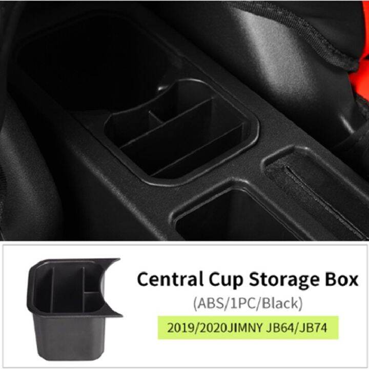 ที่เก็บถ้วยกลางกล่องจัดประเภทอุปกรณ์ตกแต่งภายในสำหรับ-jb64-jimny-2019-2021กล่องเก็บของ-jb74สำหรับเก็บของจิปาถะ