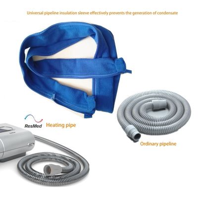 ”【；【-= Cooler Bag Resplabs CPAP Hose Cover Tube Wrap Reusable Fleece Tubing Insulator With Zipper