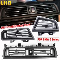 กระจังหน้าช่องระบายเครื่องปรับอากาศขวาพร้อมแผ่นโครเมี่ยมสำหรับ Bmw 5 Series แผงควมคุมไฟฟ้า F10 F18