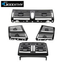 LHD RHD ด้านหน้ากลางซ้ายขวาด้านหลังเครื่องปรับอากาศ AC Vent กระจังหน้า O Utlet แผงสำหรับ BMW X5 X6 E70 E71 E72 2007-2013