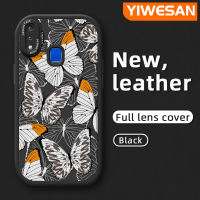 YIWESAN เคสสำหรับ Vivo Y91,Y91C Y1s Y95 Y97เคสมือถือกันกระแทกดีไซน์ใหม่เคสใส่โทรศัพท์หนังนิ่มป้องกันการตกพร้อมเคสป้องกันกล้องเลนส์คลุมทั้งหมด