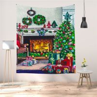 Christmas Snowman Tapestry Wall Hanging Christmas Tree Tapestries Hippie Wall Rugs Dorm Decor Blanket Home Decor Tapestry
