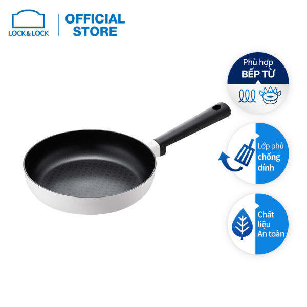 LDE1243IH – Chảo Lock&Lock DECORE 24CM – màu ngà