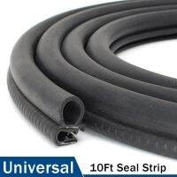 แถบปิดผนึกประตูรถ10FT ขอบ EPDM ตัดแต่งด้วยหลอดไฟ PVC ด้านข้างสำหรับ RVs รถเรือรถบรรทุกและการใช้งานภายในบ้านการปิดผนึกกันฝุ่นแบบสากล