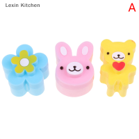 Lexin Kitchen แม่พิมพ์สำหรับทำแซนวิชน่ารักรูปกระต่ายดอกไม้รูปแพนด้าเครื่องทำขนมปังเค้กชุดอาหารเช้าที่ตัดคุกกี้เครื่องมืออบขนมอบ