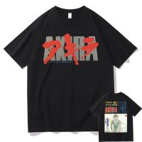 T Shirt Anime Jepang Akira Shima Tetsuo T-Shirt Besar Grafis Manga Atasan Pria Streetwear T-Shirt Katun Kasual Pria Wanita S-4XL-5XL-6XL