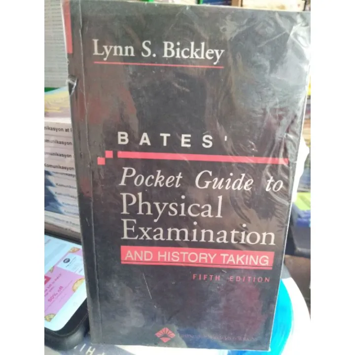 Bates pocket Guide to physical Examination Lazada PH
