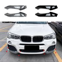 For X3 F25 X4 F26 2014-2017 Front Bumper Lip Angle Diffuser Splitter Spoiler Protector