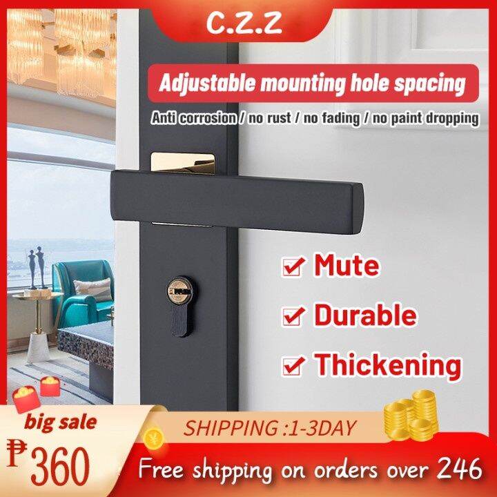 （COD） door lock double lock door knob main door eurpean style bedroom