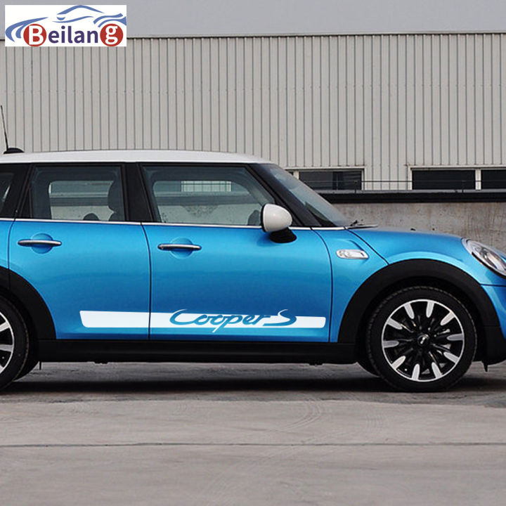 2pcs-car-side-door-body-waist-skirt-decal-stickers-trim-for-mini-cooper-clubman-counrtyman-f54-f55-f60-r55-r56-r60auto-accessori