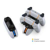 Gamepad สำหรับ5 Dualsense แท่นชาร์จแท่นชาร์จคู่ Usb แท่นวางมือถือจอยเกมสำหรับแผ่นเกม Ps5 Ps5ใหม่