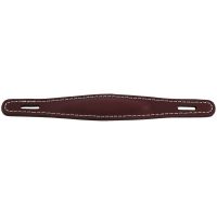 Pure Vintage Amplifier Handle - Brown, Stitched Leather