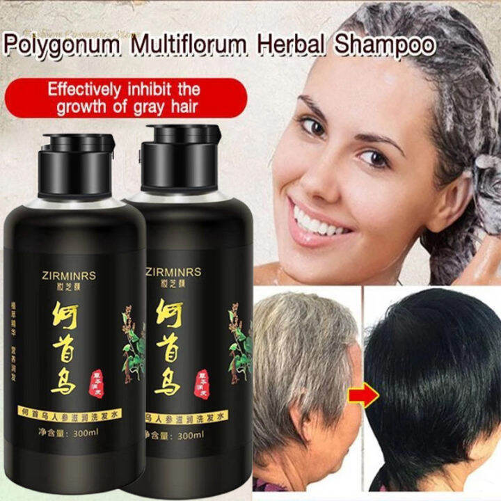 Effective Herbal Natural Polygonum Multiflorum Shampoo Effective White ...