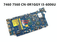 LA-D821P สำหรับ Inspiron 7460 7560 5468 5568แล็ปท็อปเมนบอร์ด2PTF1 tggcf 8V456 H0W16 I3 I7 CPU CY