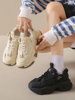 ▩✙  Shoes Sneakers Mesh Womens Trainers Woman-shoes Platform Breathable Heels Thick Sole 2023 Fashion Lace-Up S