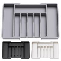 Cutlery Drawer Organizer Utensil Organizer for Kitchen Drawers Adjustable Utensil Tray for Drawers Expandable Cutlery Set Holder Compact Drawer Divider for Knives Forks Spoons superb