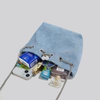 In the summer of 2023 the new small ck leisure senior feeling chain bag strand outlet bucket bag light niche luxury single shoulder bag --ndjb238803