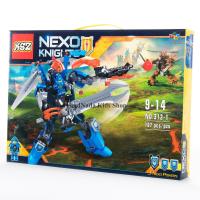 ProudNada Toys ของเล่นเด็กชุดตัวต่อเลโก้อัศวิน KSZ NEXO KNIGHTS 167 PCS 312-1