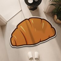 [COD] diatom mud floor mat absorbent cushion bathroom toilet non-slip quick-drying carpet home