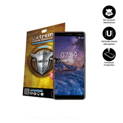 Nokia 7 Plus X-One Extreme Shock Eliminator ( 3rd 3) Clear Screen Protector