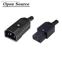 ✒❍◙ 10A US AC250V 10A 3pin IEC C13 Power Supply plug socket Adapter male plug amp; female jack Rewirable cable wire connector