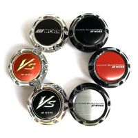 Style 4pcs 64mm WORK Sticker Wheel Center Cap Hubcaps Rims Car-Covers Cap WORK VS Sticker WORK EMOTION